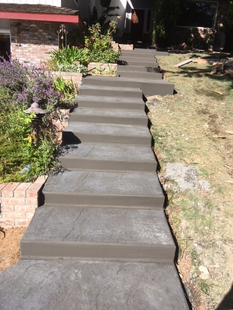 Concrete Stairs El Dorado Hills